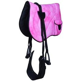 CHALLENGER Horse Neoprene Padded Anti-Slip Breathable Pink Bareback Saddle Pad 39TS26
