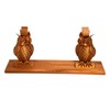 Magic Wand Display Stand with Owls (Copper)