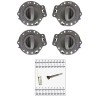 DELPA All 4 pcs Gray / Grey Inside Door Handle