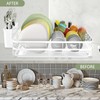 RUBOLTD Dish Drying Rack Stainless Steel Drying Racks for Kitchen