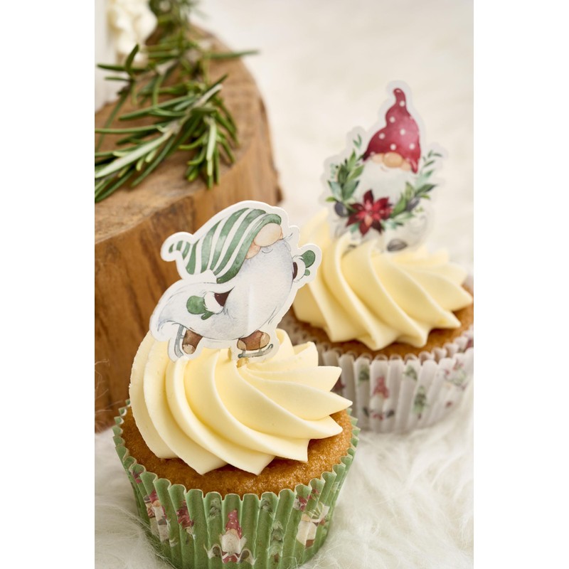 Christmas Gonk Cupcake Cases