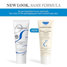 Embryolisse Embryolisse Hydra-Cream Light Moisturizer, Refreshing Gel Cream with Hyaluronic Acid & White Water Lily Extract, for Normal to Combination Skin, 1.35 Fl Oz