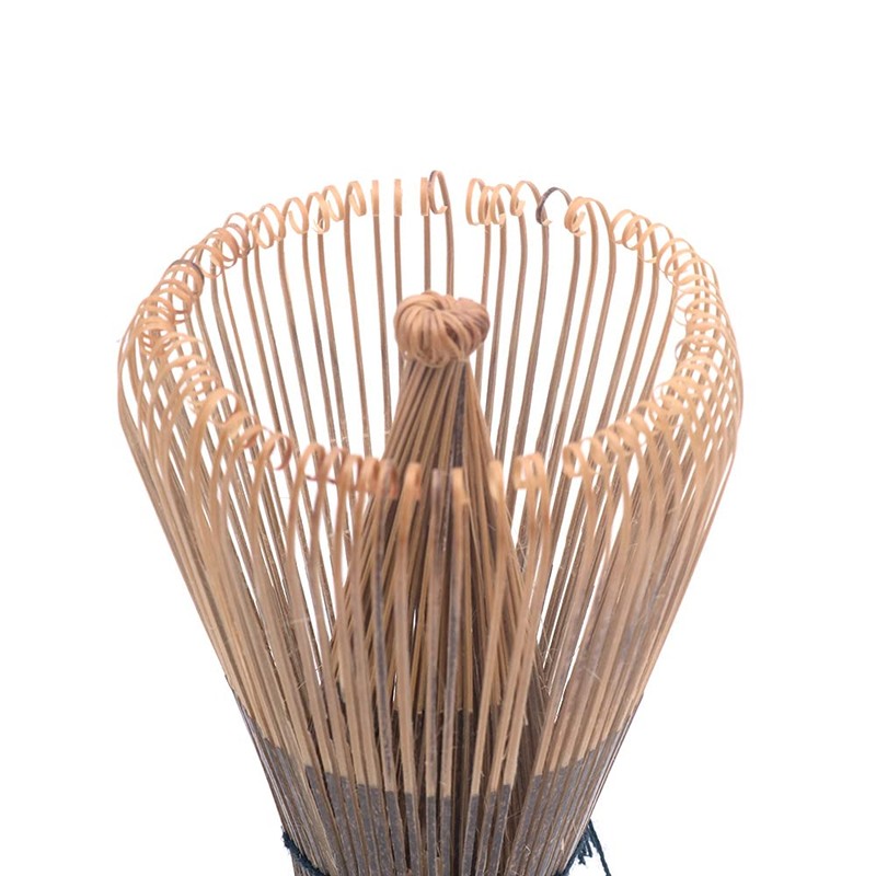 ANCLLO Chasen Matcha Powder Whisk Black Bamboo Japanese Tea Ceremony