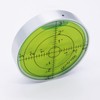 Aluminium High Precision Horizontal Leveler Bubble Level Tool Circle Round