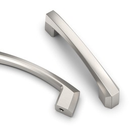 Asidrama 10 Pack 3 Inch Brushed Satin Nickel Kitchen Cabinet Handles, Cabinet Pulls Kitchen Cabinet Hardware for Cupboard Drawer Handles Dresser Pulls