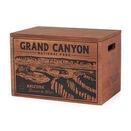 Better Wood Products Limited Edition Protect The Parks Series All Natural Fatwood Fire Starter Sticks, 13 Pound Wooden Crate, Grand Canyon