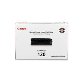 Canon Genuine 120 Black Toner Cartridge Compatible with D1100 Series, D1300 Series, D1500 Series