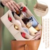 MOTRAIN Removable Makeup Handbag Insert/Storage Plugin,Inner Bag Of Bag Felt
