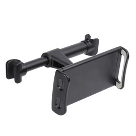 DOITOOL 1pc Car Headrest Bracket for Phones Tablets Back Seat Holder Design for Easy Installation Compatible Various Devices Black