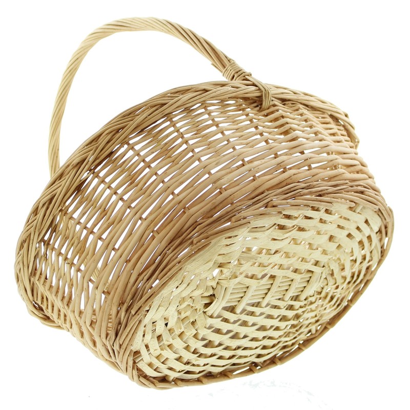 Bügelkorb "Naturweiß", groß