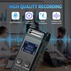 128GB Digital Voice Recorder with Playback, TIMHUANG HD Audio Voice
