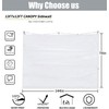 Door for 12x12 Canopy Frame One Central Zipper Design for