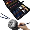 WGOT Drawing Colouring Pencils Set, 72 Pack Coloured Pencils and