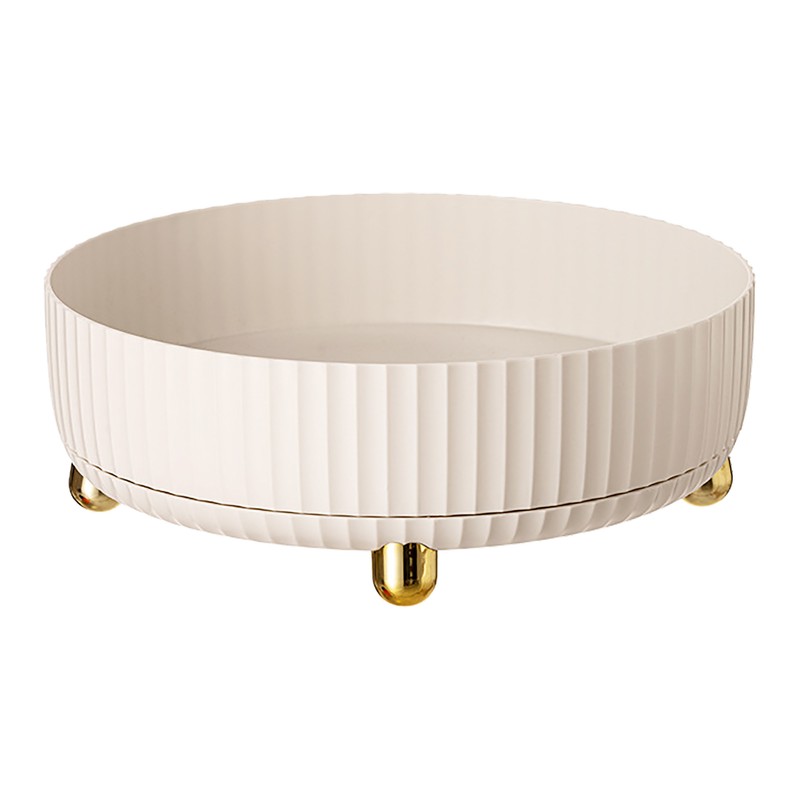 Rotating Spice Rack Round Versatile Sturdy Turntable Storage Container Organizer