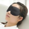 암막아이쿠션 성장호르몬안대 아이쿠션수면안대 눈뜨고잠 [블랙] Black Sleep Mask with Eye
