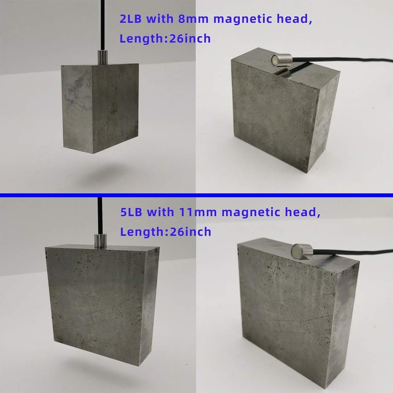 VASTOOLS Flexible Magnetic Pickup Tool Set, 2LB & 5LB, 26"