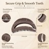 4Pcs Silicone Claw Clips for Women, Soft Flexible Cloud Claw