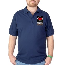 CafePress Skywarn Spotter Men's Dark Polo Shirt Navy