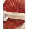 Threshold Standard Sherpa Plush Reversible Pillow Sham BERRY Pink Pillowcase