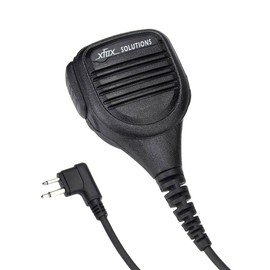 XFox 2Pin Professional Heavy Duty Shoulder Remote PTT Hand Speaker Mic for Motorola CP200 CP200 XLS PR400 EP450 GTX GP300 P1225 CP185 P110 SP50 Xtni DTR Vl50 Radios
