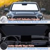 JKCOVER Front Window Windshield Sunshade Compatible with 2024 2025 Toyota