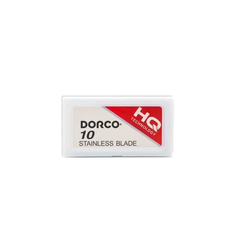 Dorco Platinum Stainless Double Edge Razor Blades - 100 Pack