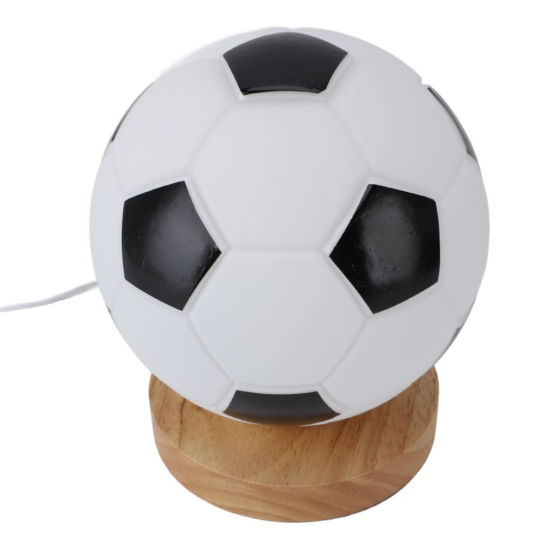 Soccer 3D Lamp Night Light with Remote Control Timer Soft
