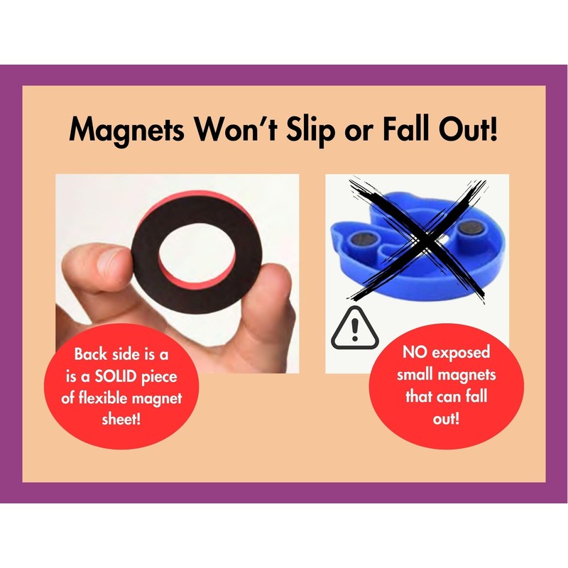 Dowling Magnets Foam Fun Magnet Red & Blue Uppercase Letters