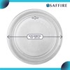 Remplazo de plato pequeño de vidrio para microondas de 9,6"