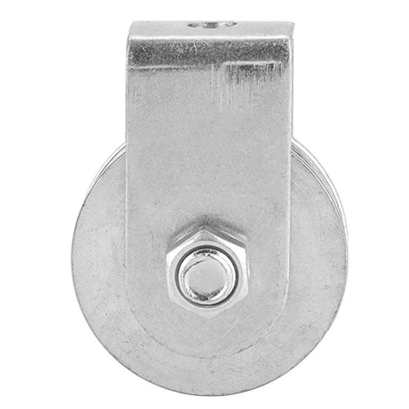 Single Pulley Block 300Kg/660lbs Loading Swivel Pulley Roller Crane Swivel