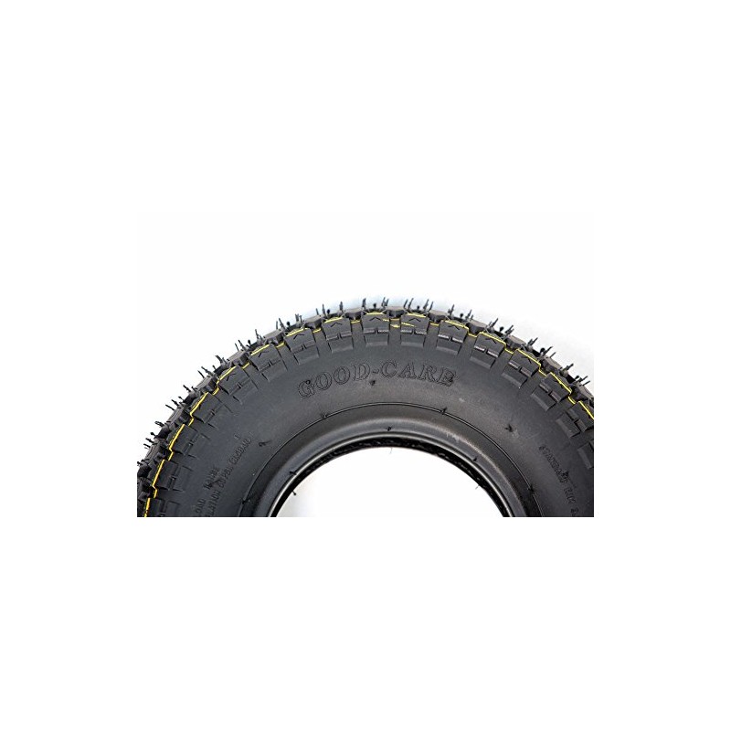 EasyRide Pair of (4.10/3.50-6) Black Mobility Scooter, Wheelchair Tyres &