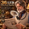 5X/15X Neck Magnifier for Reading & Crafts – Rechargeable 36