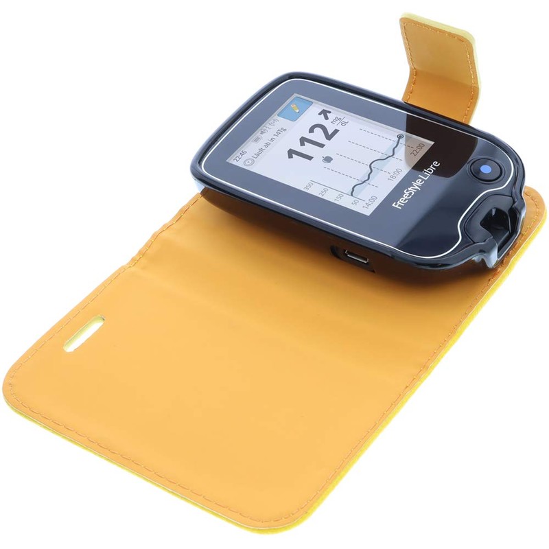 foto-kontor Case Compatible with Abbott Freestyle Libre 2 Case Book