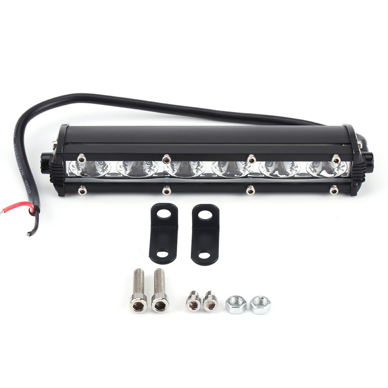 7inch 6 LED 30W 6000LM Car Work Light Strip Bar
