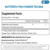 FRESHDRINKUS FreshDrinkUS, Premium 55 Butterfly Pea Tea Bags, 100% Natural