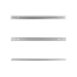 QWORK 12" T-Track, 4 Pack Aluminum Double Track with Mounting Holes for Woodworking