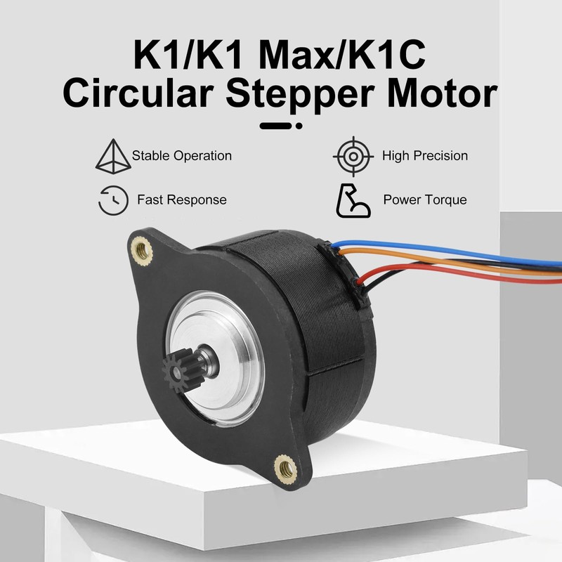 K1/K1C Extruder, Upgrade High Speed Extrusion Kit Dual Gear Feeding