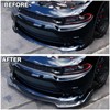 WildWell Front Bumper Lip Splitter Compatible with 2015-2024 Dodge Charger