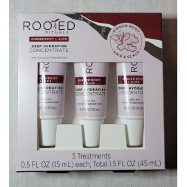 Rituals Rooted Rituals Ginger Root Hair And Scalp Treatment Pack Of Three