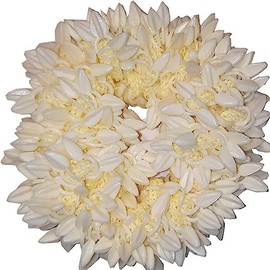 Sharvgun Artificial Mogra Rabber Band Flower Mogra Rubber Gajra Accessories (1)
