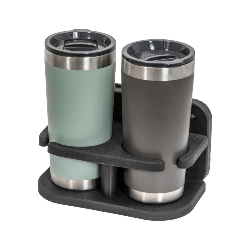 Extreme Max 3005.5616 Two-Drink Holder with 45° Base for Lund