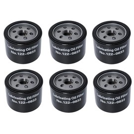 MvpYaoBaiGe Oil Filter 122-0833 Fit For Cummins Onan 6000 8000 7500 RV QD Generator Kubota G2 G3 Replace 185-5409 LF3591 1220833 (set of 6)