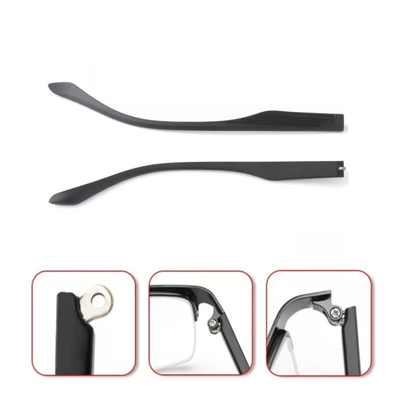 Glasses Frame Replacement Temple Arms 8mm Eyeglasses Repair Legs Eyewear