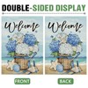 Dyrenson Welcome Spring Summer Beach Hydrangea Flower 28 x 40