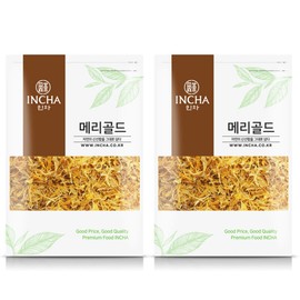 Incha (현대Hmall)메리골드 마리골드 금잔화 200g (100gX2개) (Hyundai Hmall) Marigold Marigold Calendula 200g (100g x 2)