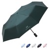 Eastrise Windproof Travel Umbrella with 8 Sturdy Ribs and Black