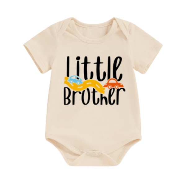 Little Brother Newborn Outfit – Baby Boy Romper 3-6 Months