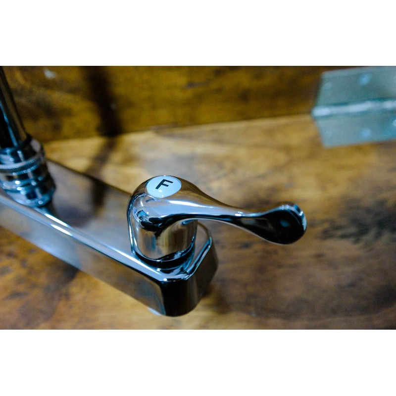 Llave Mezcladora Para Fregadero Tarja Cocina Económica Cuerpo POM