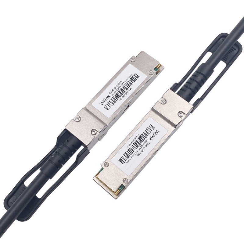 Wiitek 1M QSFP+ DAC Twinax Networking Cable, 40GbE QSFP+ Direct