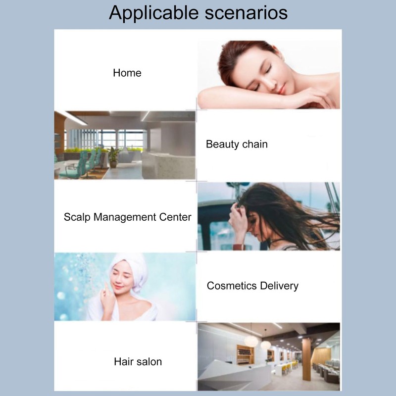 Skin Hair Detector 1MP Camera Wireless WIFI Mobile Phone Oil